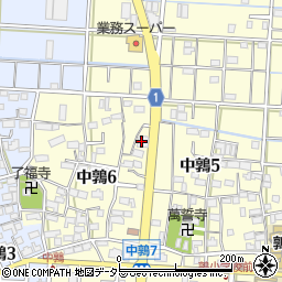 十六銀行鶉支店周辺の地図