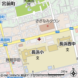 京進スクール・ワン長浜教室−個別指導周辺の地図