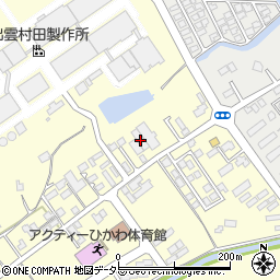 島根県出雲市斐川町上直江2500-1周辺の地図