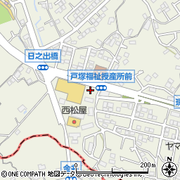 神奈川県横浜市戸塚区戸塚町1440-1周辺の地図