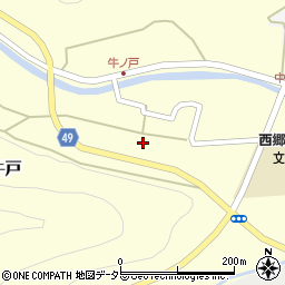 鳥取県鳥取市河原町牛戸84周辺の地図