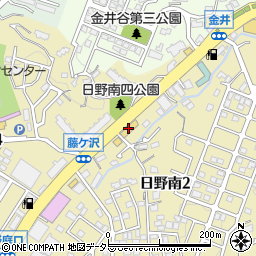 日産プリンス神奈川港南店周辺の地図