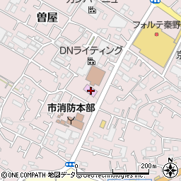 神奈川県秦野市曽屋833周辺の地図