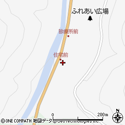 長野県飯田市上村上町858-24周辺の地図