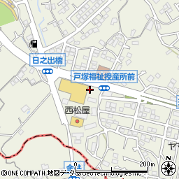 神奈川県横浜市戸塚区戸塚町1440周辺の地図