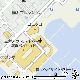 三井アウトレットパーク横浜ベイサイドＰＢ駐車場周辺の地図