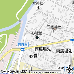 愛知県犬山市犬山四日市周辺の地図