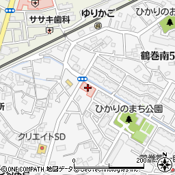鶴巻ガーデンシティプラザ周辺の地図
