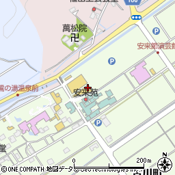 島根県安来市古川町353周辺の地図