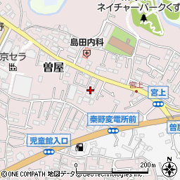 神奈川県秦野市曽屋1249-3周辺の地図