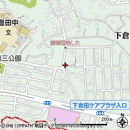 神奈川県横浜市戸塚区下倉田町1814周辺の地図