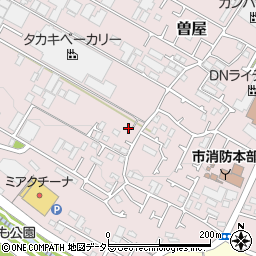 神奈川県秦野市曽屋635周辺の地図