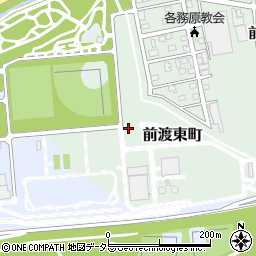 岐阜県各務原市前渡東町周辺の地図