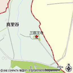 三医王寺周辺の地図