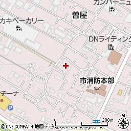 神奈川県秦野市曽屋750周辺の地図