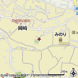 神奈川県伊勢原市岡崎周辺の地図
