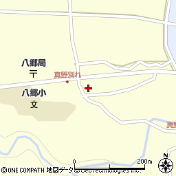 鳥取県西伯郡伯耆町真野1050-2周辺の地図