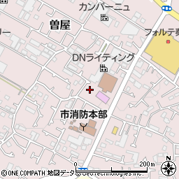 神奈川県秦野市曽屋835周辺の地図