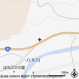 兵庫県養父市尾崎1187周辺の地図