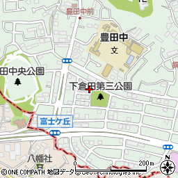 神奈川県横浜市戸塚区下倉田町828-43周辺の地図