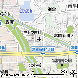 愛知県犬山市富岡新町1丁目20周辺の地図