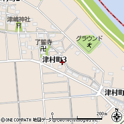 岐阜県大垣市津村町3丁目559周辺の地図