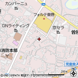 神奈川県秦野市曽屋822周辺の地図