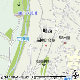 神奈川県秦野市堀西685周辺の地図