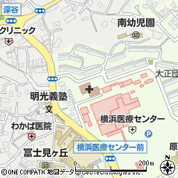 横浜市大正地区センター周辺の地図