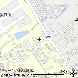 島根県出雲市斐川町上直江2527-5周辺の地図