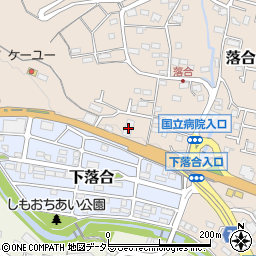 神奈川県秦野市落合550周辺の地図
