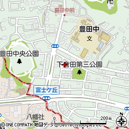 神奈川県横浜市戸塚区下倉田町828-38周辺の地図