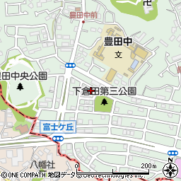 神奈川県横浜市戸塚区下倉田町828-40周辺の地図