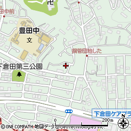 神奈川県横浜市戸塚区下倉田町1909周辺の地図