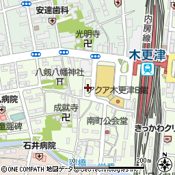 スパークルシティ木更津第３駐車場周辺の地図