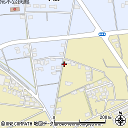 島根県出雲市大社町中荒木710周辺の地図