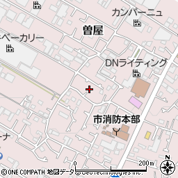神奈川県秦野市曽屋850周辺の地図