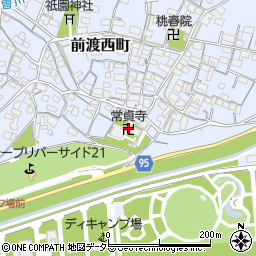 常貞寺周辺の地図