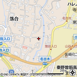 神奈川県秦野市落合324周辺の地図