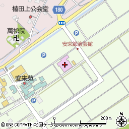 安来節演芸館周辺の地図