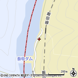 長野県下伊那郡泰阜村4407周辺の地図