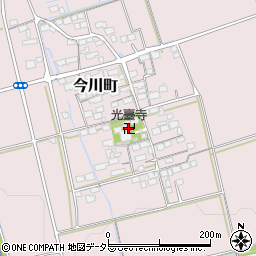 光臺寺周辺の地図