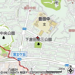 神奈川県横浜市戸塚区下倉田町828-35周辺の地図