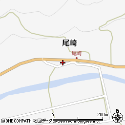 兵庫県養父市尾崎707周辺の地図