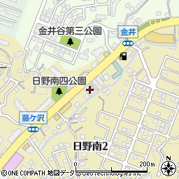 日産プリンス神奈川周辺の地図