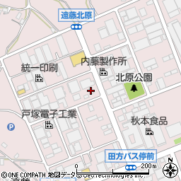 ベルジュ湘南周辺の地図