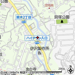 横浜信用金庫栗木支店周辺の地図