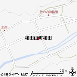 〒669-5235 兵庫県朝来市和田山町和田の地図