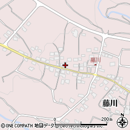 滋賀県米原市藤川1366周辺の地図