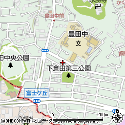 神奈川県横浜市戸塚区下倉田町828-33周辺の地図